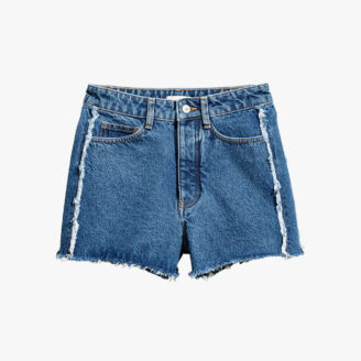 Shorts Jeans Feminino Cintura Alta Reto de Verão